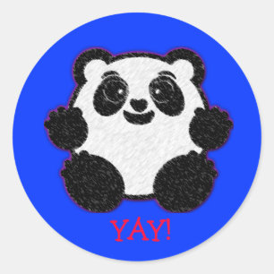 YAY! Panda Sticker