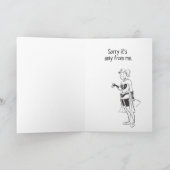 Yay, You Got A Valentine! Holiday Card (Inside)