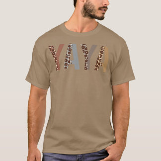 Yaya Leopard Print Mom Cute Mothers Day Funny Gran T-Shirt