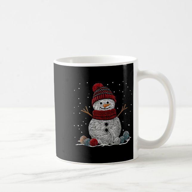 Yaya Of The Birthday Mermaid Family Matching Party Coffee Mug (Right)