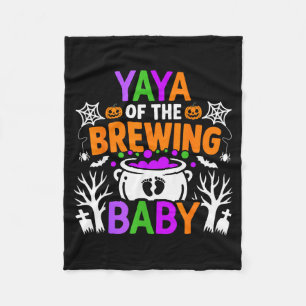 Yaya Of The Brewing Baby Halloween Costume Fleece Blanket