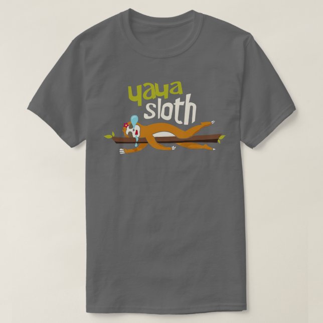 Yaya Sloth T-Shirt (Design Front)