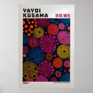 Yayoi Kusama Poster - Yayoi Kusama Inspired