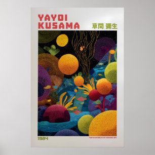 Yayoi Kusama Poster - Yayoi Kusama Inspired