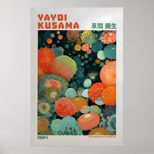 Yayoi Kusama Poster - Yayoi Kusama Inspired