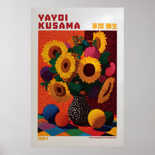 Yayoi Kusama Poster - Yayoi Kusama Inspired