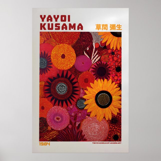 Yayoi Kusama Poster - Yayoi Kusama Inspired (Front)