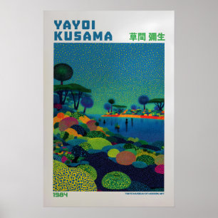 Yayoi Kusama Poster - Yayoi Kusama Landscape