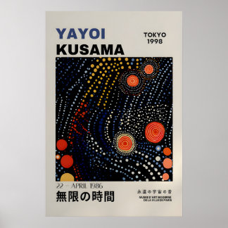 Yayoi Kusama Print - Abstract Yayoi Kusama Poster