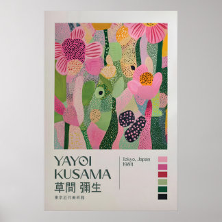 Yayoi Kusama Print, Modern Art Print, Yayoi Kusama Poster