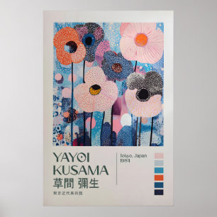 Yayoi Kusama Print, Yayoi Kusama Exhibition Poster