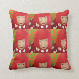 Yayoi Kusama Throw Pillow
