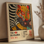 Yayoi Kusama Tiger Illustration Retro Exhibition Poster<br><div class="desc">Add bold artistic flair to your space with this Yayoi Kusama Tiger Illustration Retro Exhibition Poster. Featuring a striking tiger rendered with Kusama-inspired patterns, vivid colors, and playful retro details, this artwork blends contemporary pop-art energy with nostalgic exhibition style. Perfect for eclectic interiors, creative workspaces, gallery walls, or anyone who...</div>