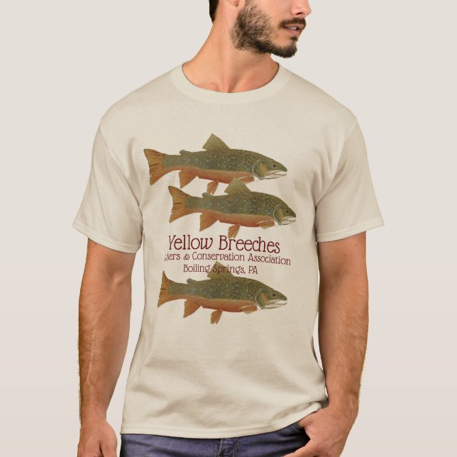 YBAC Brook Trout T Shirt (Front)