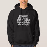 YBIO Slogan Hoodie YBIO Slogan Hoodie