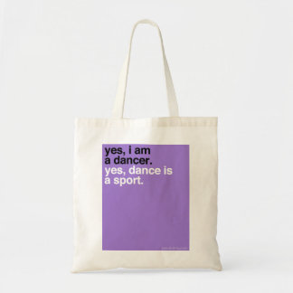 YBN: Yes, I am a dancer Tote Bag