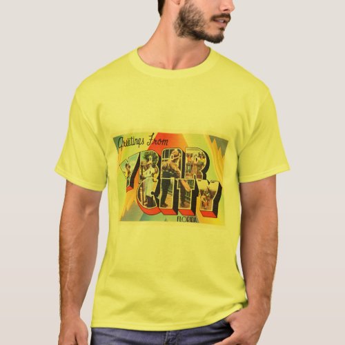 Ybor City Florida FL Old Vintage Travel Souvenir T_Shirt