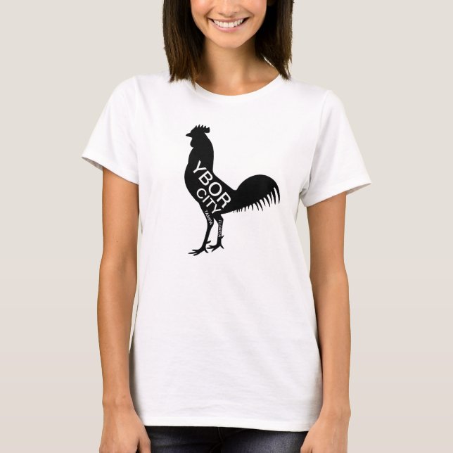 Ybor City Rooster T-Shirt (Front)