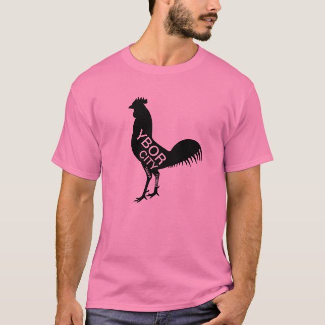 Ybor City Rooster T-Shirt (Front)