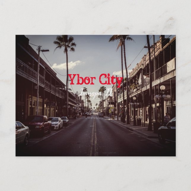 Ybor City, Tampa FLORIDA  Postcard (Front)