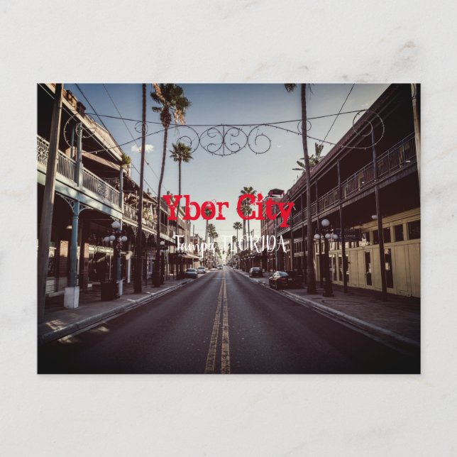 Ybor City, Tampa FLORIDA  Postcard (Front)
