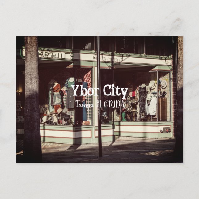 Ybor City, Tampa FLORIDA  Postcard (Front)