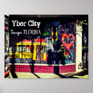 Ybor City, Tampa FLORIDA Poster