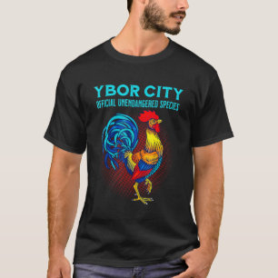 Ybor City Tampa Official Unendangered Species Souv T-Shirt
