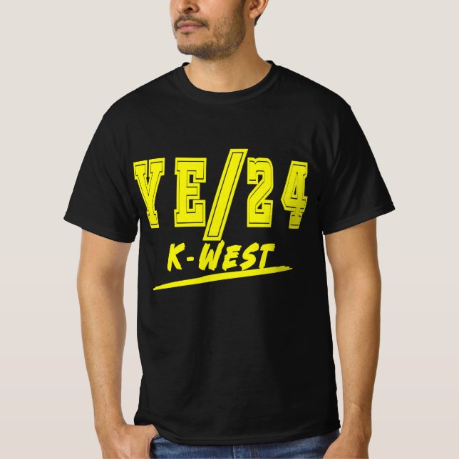 YE24 K-WEST : Fashion Meets Music T-Shirt (Front)