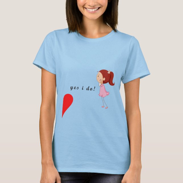 Ye I Do - Couple T-shirt (Front)