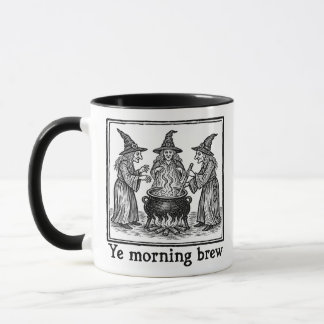 Ye Morning Brew Witchy Funny Medieval Witchcore Mug