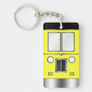 Ye Old Bus (Customizable color) Keychain