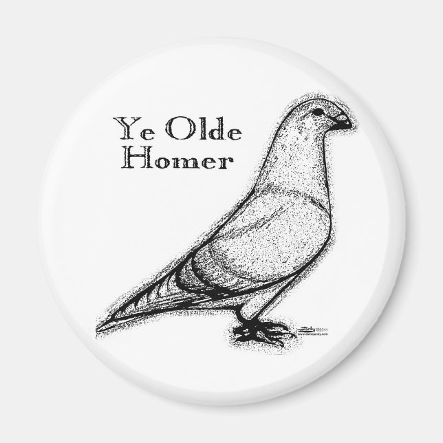 Ye Olde Homer Magnet (Front)