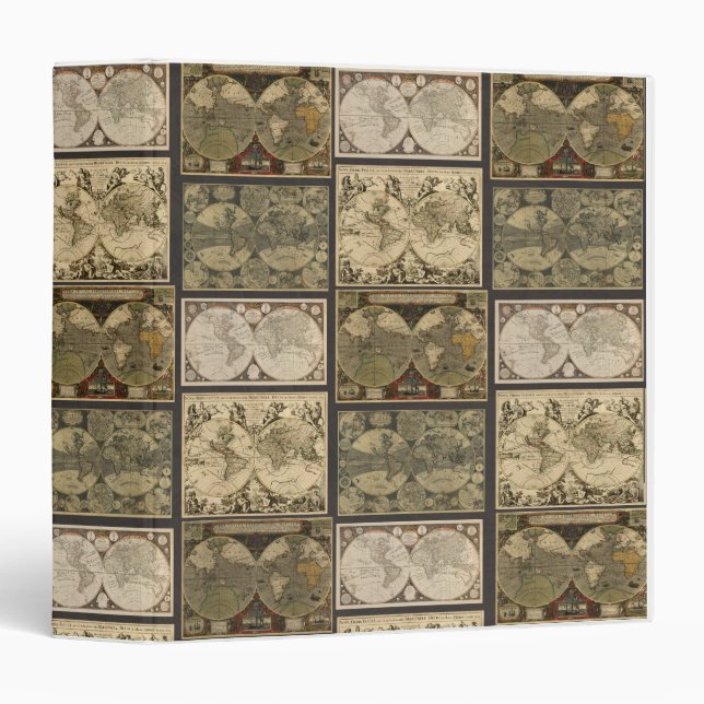 Ye Olde Maps binder (Front/Spine)