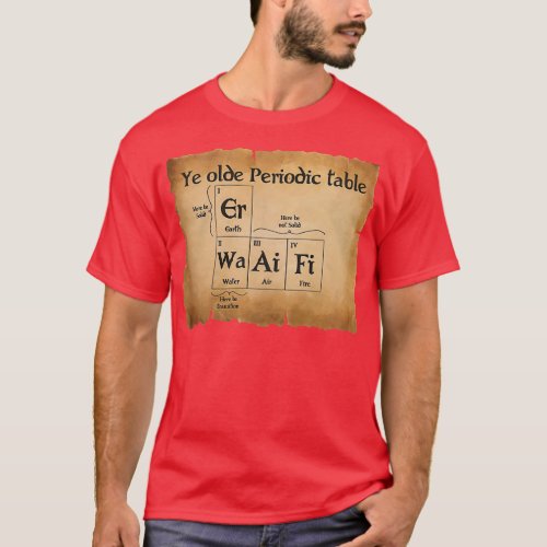 Ye olde Periodic table T_Shirt