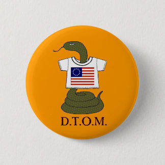 Ye Patriotic “Don't Tread On Me" Garment Button
