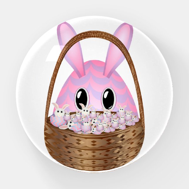 Yeager Easter special worlds biggest Easter basket Paperweight (Front)