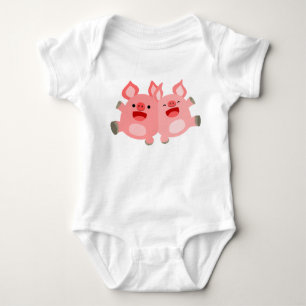 YEAH!! Cute Cartoon Pigs Baby Creeper