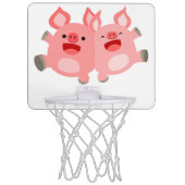 YEAH!! Cute Cartoon Pigs Basket Ball Hoop (Front)