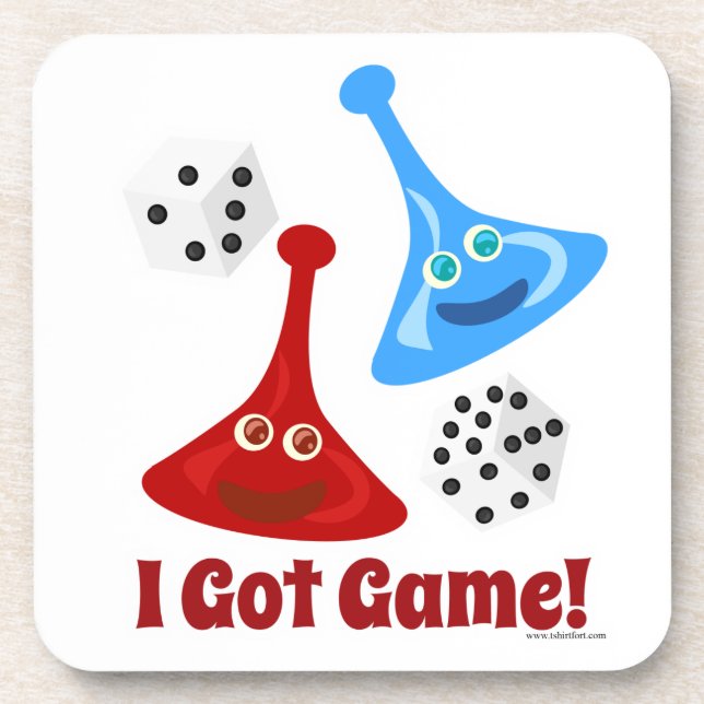 Yeah I Got Game Boardgamer Epic Saying Coaster (Front)