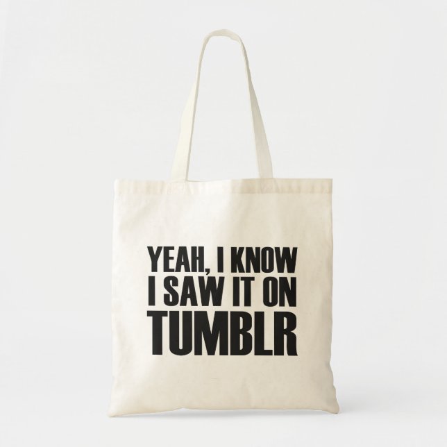 Yeah, I Know... Bag (Front)