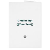 Yeah, I Took A Bath Cards (Back)