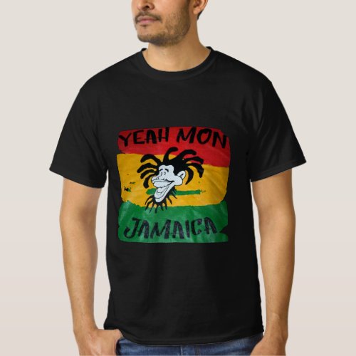 Yeah mon jamaica retro T_Shirt