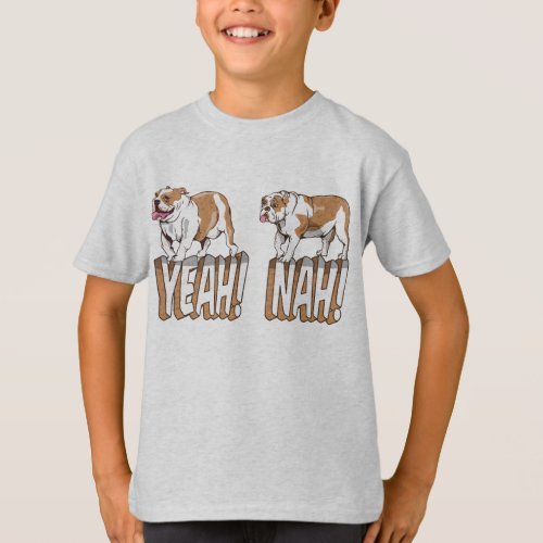 Yeah Nah Bulldogs T_Shirt