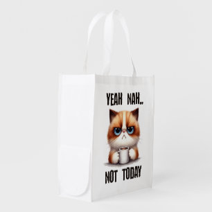 Yeah..nah..Not today Grocery Bag