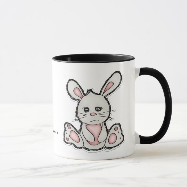 Yeah, Whatever Bunny for Coffee Mug (Right)