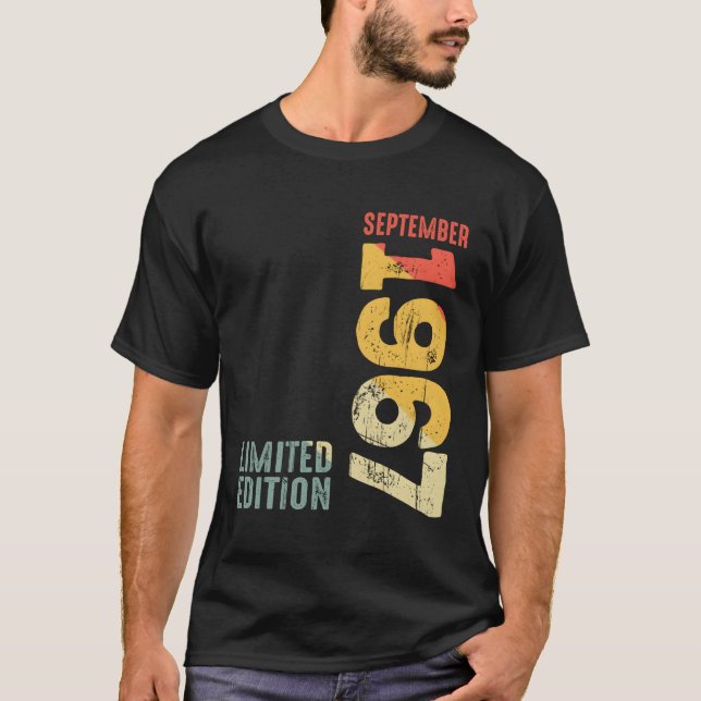 Year 1967 September 1967 1967 1967 Since 1967 T-Shirt (Front)