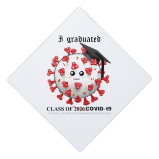 year 2020 graduation Coronavirus COVID-19 graduate Graduation Cap Topper