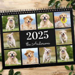 Year Create Your Own Family Dog Personalized Photo Calendar