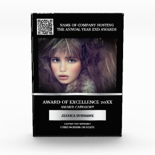 Year end award photo company corporate black